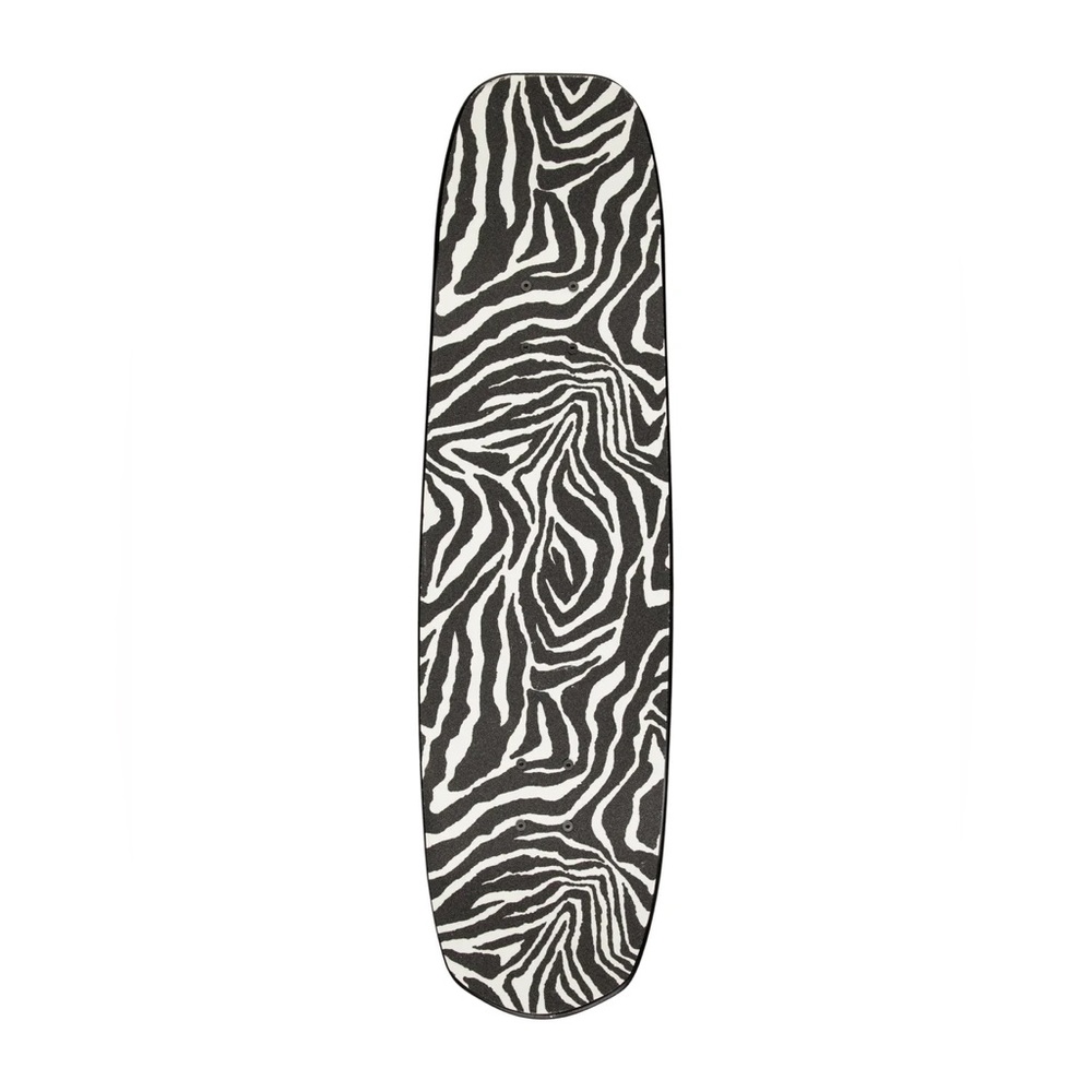 Saint Laurent Zebra Print Skateboard